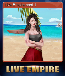 Series 1 - Card 1 of 5 - Live Empire card 1