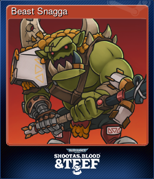 Series 1 - Card 4 of 5 - Beast Snagga