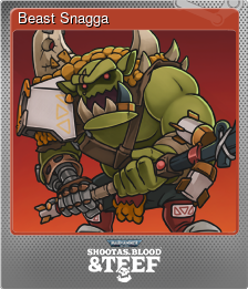 Series 1 - Card 4 of 5 - Beast Snagga