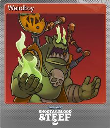 Series 1 - Card 5 of 5 - Weirdboy