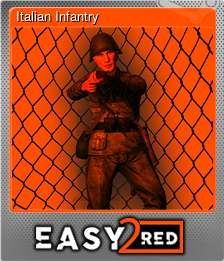 Series 1 - Card 6 of 7 - Italian Infantry