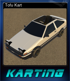 Series 1 - Card 6 of 6 - Tofu Kart