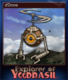 Series 1 - Card 6 of 6 - d'Drone