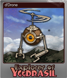 Series 1 - Card 6 of 6 - d'Drone