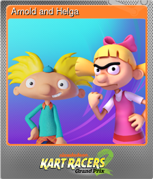 Series 1 - Card 6 of 15 - Arnold and Helga