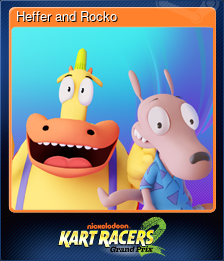 Series 1 - Card 8 of 15 - Heffer and Rocko