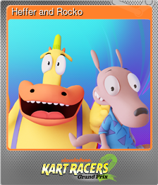 Series 1 - Card 8 of 15 - Heffer and Rocko