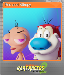 Series 1 - Card 14 of 15 - Ren and Stimpy