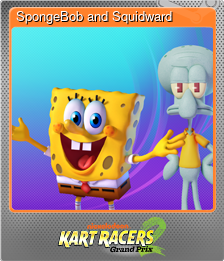 Series 1 - Card 4 of 15 - SpongeBob and Squidward