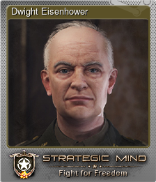 Series 1 - Card 3 of 8 - Dwight Eisenhower