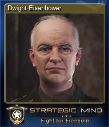 Series 1 - Card 3 of 8 - Dwight Eisenhower