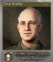 Series 1 - Card 5 of 8 - Omar Bradley