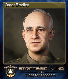 Series 1 - Card 5 of 8 - Omar Bradley