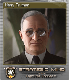 Series 1 - Card 8 of 8 - Harry Truman