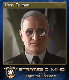 Series 1 - Card 8 of 8 - Harry Truman