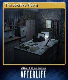 Series 1 - Card 6 of 6 - The Archive Room