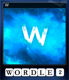 Series 1 - Card 1 of 6 - W