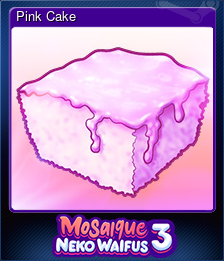 Series 1 - Card 1 of 5 - Pink Cake