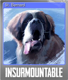 Series 1 - Card 8 of 8 - St. Bernard