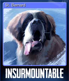 Series 1 - Card 8 of 8 - St. Bernard