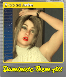 Series 1 - Card 10 of 13 - Exploited Janine