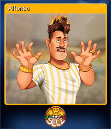 Series 1 - Card 2 of 7 - Alfonso