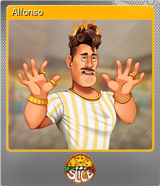Series 1 - Card 2 of 7 - Alfonso