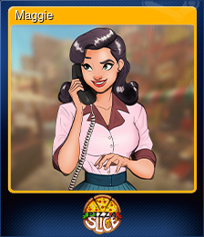 Series 1 - Card 5 of 7 - Maggie