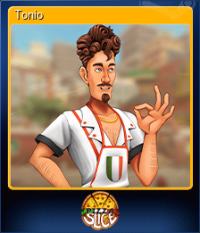Series 1 - Card 1 of 7 - Tonio