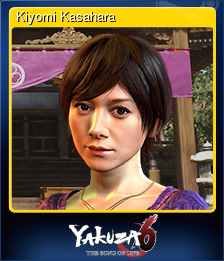 Series 1 - Card 3 of 8 - Kiyomi Kasahara