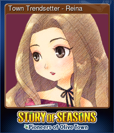 Series 1 - Card 8 of 10 - Town Trendsetter - Reina