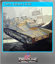 Series 1 - Card 1 of 14 - Carro Veloce L3/35