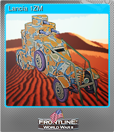 Series 1 - Card 7 of 14 - Lancia 1ZM