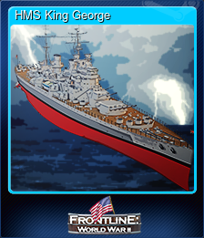 Series 1 - Card 6 of 14 - HMS King George