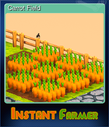 Series 1 - Card 2 of 5 - Carrot Field