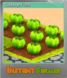 Series 1 - Card 1 of 5 - Cabbage Field