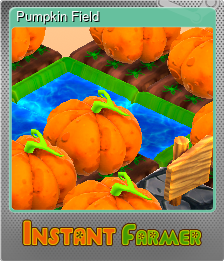 Series 1 - Card 3 of 5 - Pumpkin Field