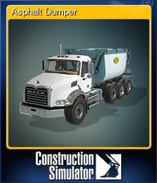 Series 1 - Card 7 of 9 - Asphalt Dumper