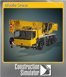 Series 1 - Card 6 of 9 - Mobile Crane