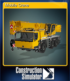 Series 1 - Card 6 of 9 - Mobile Crane