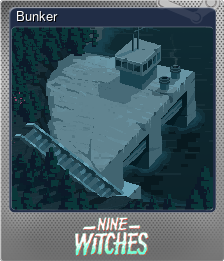 Series 1 - Card 7 of 9 - Bunker
