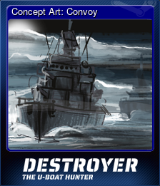 Series 1 - Card 5 of 5 - Concept Art: Convoy