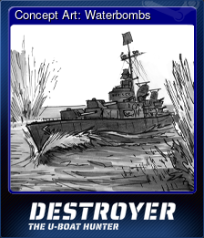 Series 1 - Card 1 of 5 - Concept Art: Waterbombs