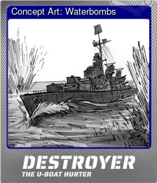 Series 1 - Card 1 of 5 - Concept Art: Waterbombs