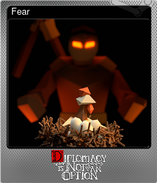 Series 1 - Card 3 of 7 - Fear