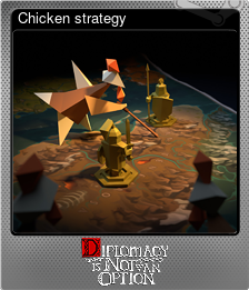 Series 1 - Card 2 of 7 - Chicken strategy