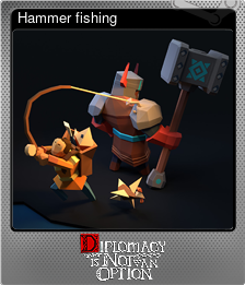 Series 1 - Card 5 of 7 - Hammer fishing