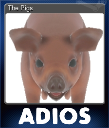 Series 1 - Card 4 of 5 - The Pigs