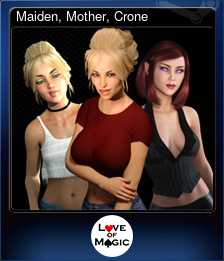 Series 1 - Card 2 of 7 - Maiden, Mother, Crone