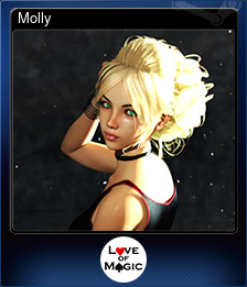 Series 1 - Card 4 of 7 - Molly